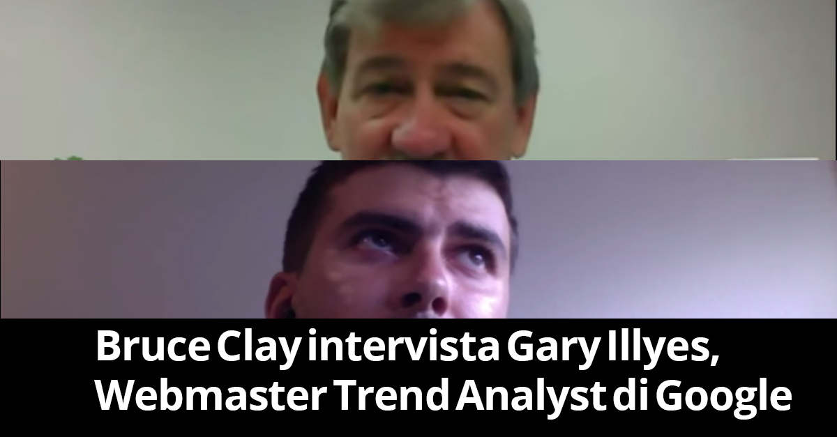Bruce Clay intervista Gary Illyes